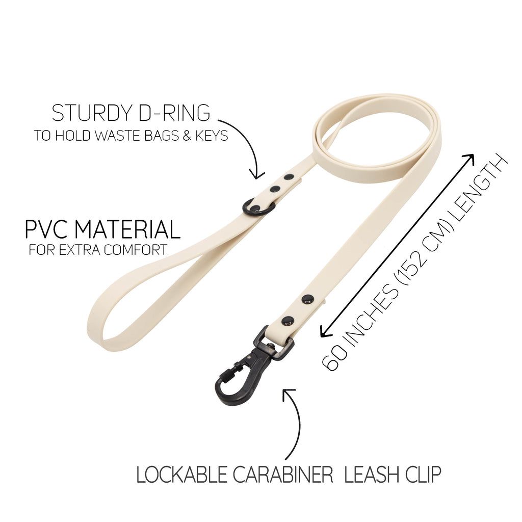 Dog Waterproof Leash - Beige