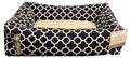 Memory Foam Rectangle Bed With Sherpa Lining